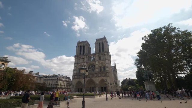  Paris notre dame de paris 4k
