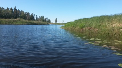 Fluss in Schweden