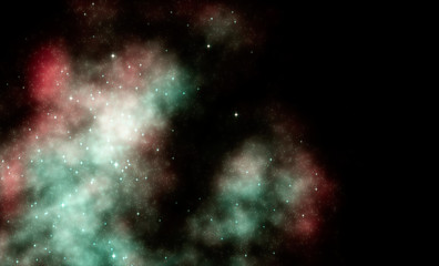 Fototapeta na wymiar Nebula Gas Cloud Or Star Nursery. Outer Space, Cosmic Art And Science Fiction Concept