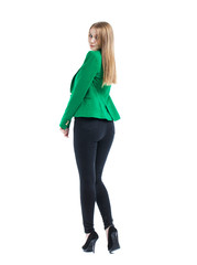 Portrait of beautiful young woman