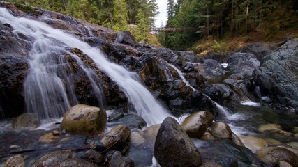 waterfall in forest