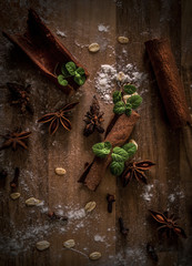 cynamon, mięta © byMishka