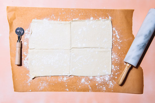 Homemade Chocolate Pop Tart Baking Process
