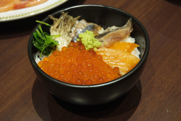 鮭とイクラの親子丼