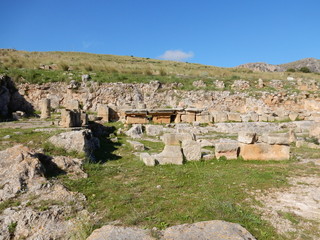 Fototapeta na wymiar ソルント考古学公園　シチリア