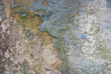 Aerated concrete cracked wall