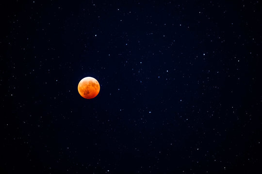 Full Blood Moon Lunar Eclipse