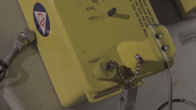 A close up of one of the previously designed radiation detectors.