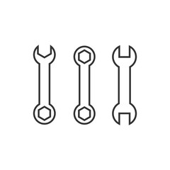 Tools icon design template vector isolated