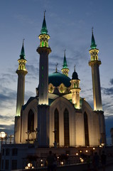 Fototapeta na wymiar Kul Sharif mosque in Kazan