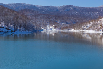 Lake Chanlibel in winter