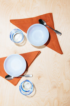 Dark Orange Table Top Decor