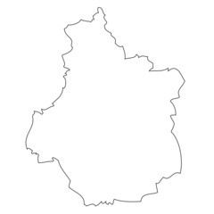 Orl&eacute;ans - map region of France