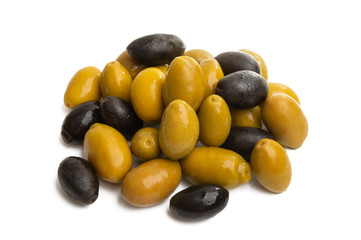 olives isolated