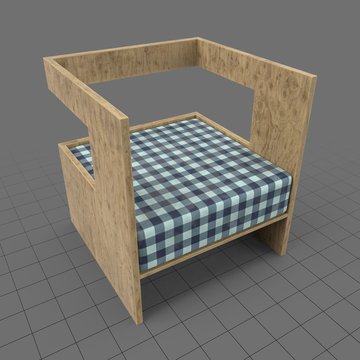 Modern single chair
