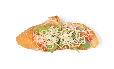 Traditional italian Bruschetta