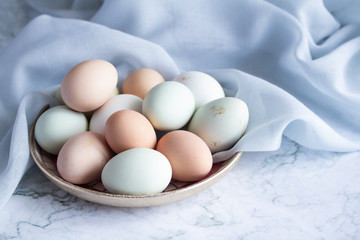 eggs in a basket