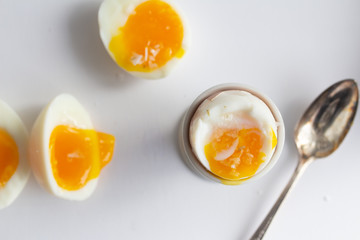 Soft  boiled eggs