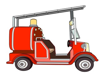 Vintage fire truck