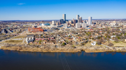 Fototapeta na wymiar Tulsa Aerial