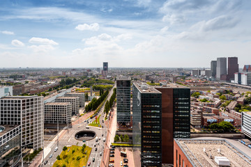 Den Haag Panorama von oben, Sitz der niederländischen Regierung