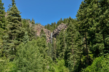 Treasure Falls in San Juan National Forest near Pagosa Springs, Colorado