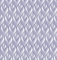 decorative background with 3D ornament, seamless pattern