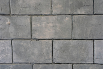 background texture of white Lightweight Concrete block, raw material for industrial wall. white brick wall background in rural room