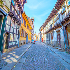 Obraz premium Street in Quedlinburg