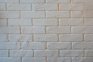 background texture of white Lightweight Concrete block, raw material for industrial wall. white brick wall background in rural room