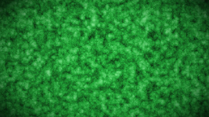 Abstract 2D art animation pieces of hues of green. 2D animation green tone grunge texture abstract background. Green abstract wave, rippled water & cloud texture background. Fantasy & dreamy forms.