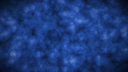 Abstract 2D art animation pieces of hues of blue. 2D animation blue tone grunge texture abstract background. Blue abstract wave, rippled water & cloud texture background. Fantasy & dreamy forms.