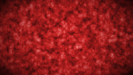 Abstract 2D art animation pieces of hues of red 2D animation red tone grunge texture abstract background. Red abstract wave, rippled water & cloud texture background. Fantasy & dreamy forms.