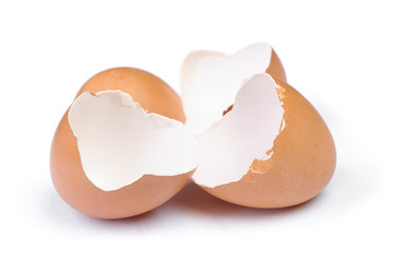 Broken egg shell
