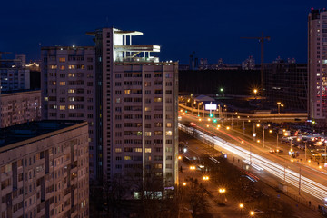 Obraz premium night city