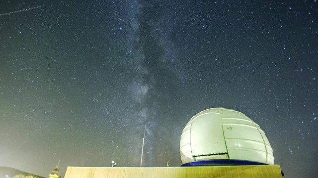 Milky Way over Pannon Observatory