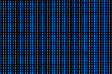 Blue pixels lit up on a computer monitor