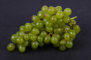 Sweet green grape branch