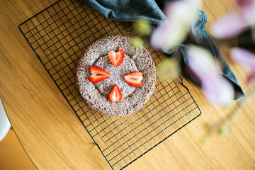 Strawberry Chocolate Cake
