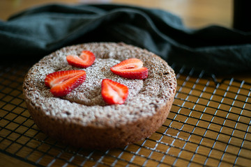 Strawberry Chocolate Cake