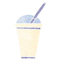 quirky retro illustration style cartoon soft drink