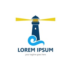 Lighthouse Logo Template