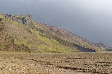 die bunten Berge in der Landmannalaugar, Island