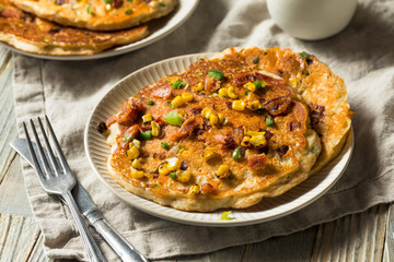 Healthy Homemade Savory Pancakes
