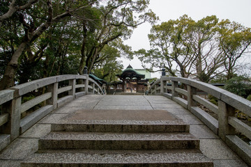 神社の橋