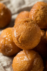 Homemade Glazed Donut Holes