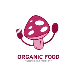Organic Food Logo Template