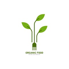 Organic Food Logo Template