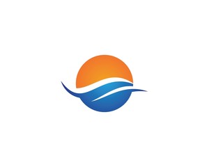 Water wave Logo