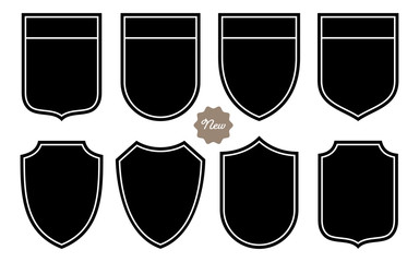 Badge Shape Set Vector Template